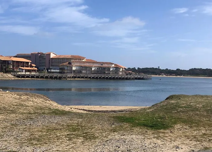 Jolie Petite Maison A Vieux Boucau Avec Piscine Chauffee - Domaine Du Golf De Pinsolle